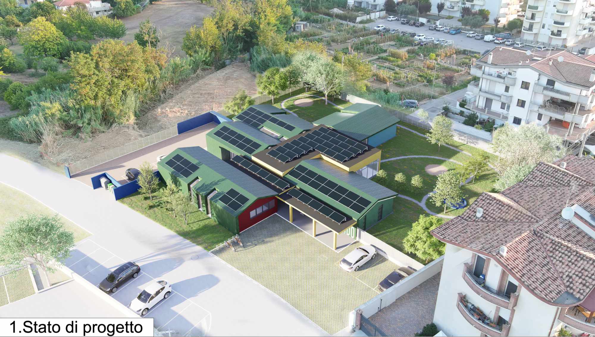 Via Neva Montesilvano (Pe), progetto del nuovo asilo nido