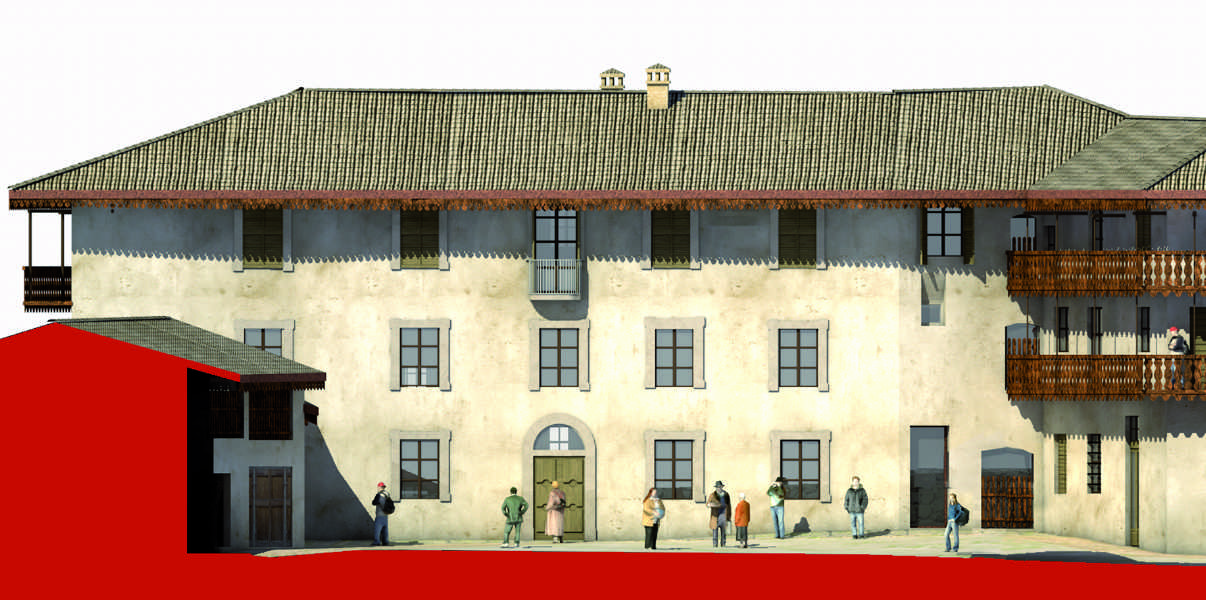 Progetto di restauro della facciata del Castello di Costa Cumiana