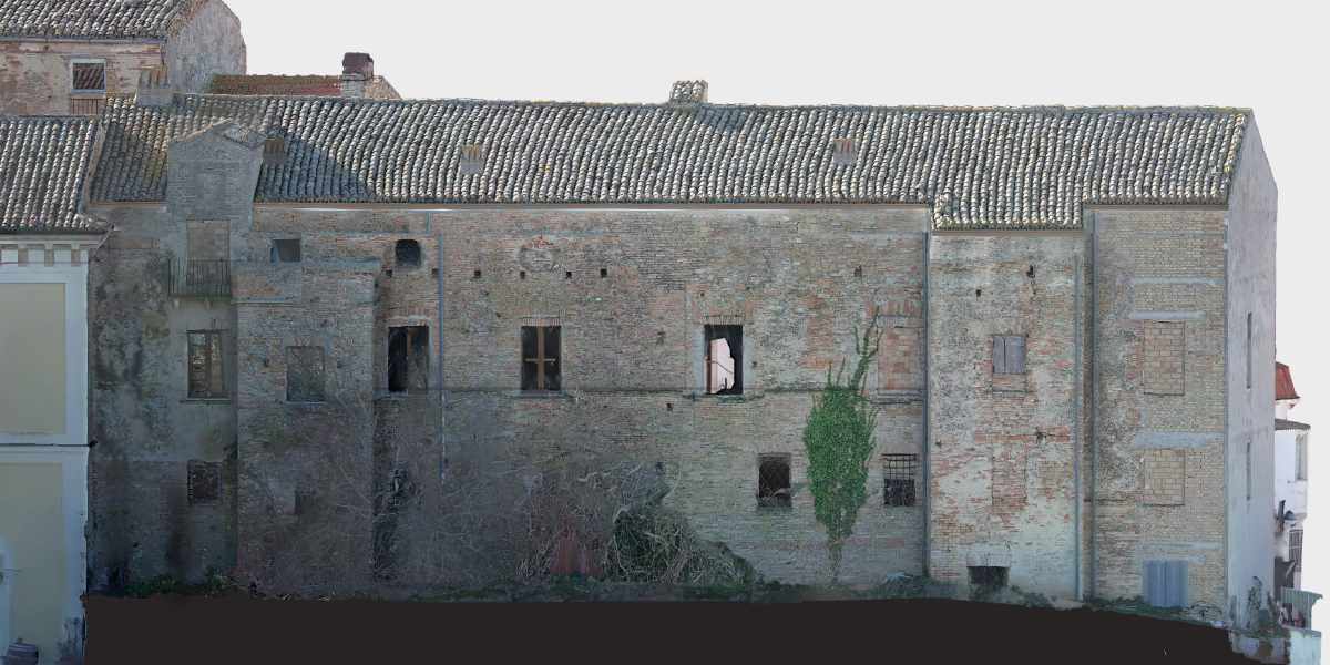 Palazzo Della Duchessa a Miglianico (Ch) prima del restauro