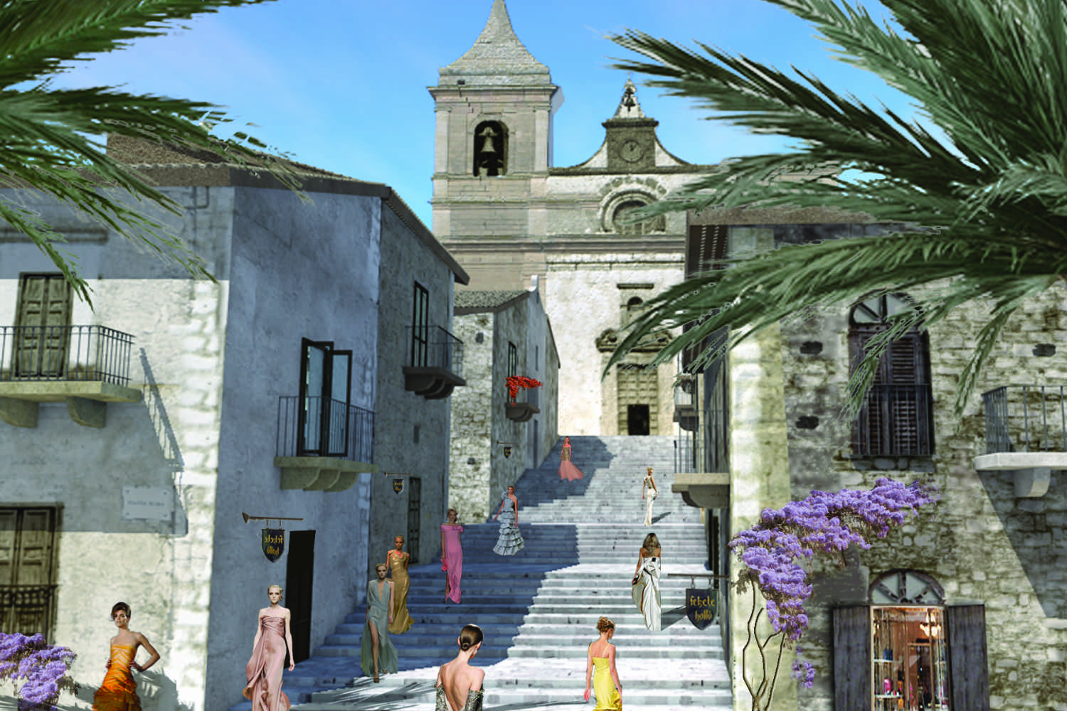 Ipotesi di ricostruzione di Poggioreale Antico (TP)