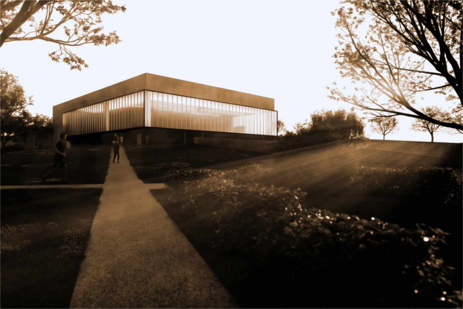 Progetto del palazzo dello sport di Spoltore (PE)