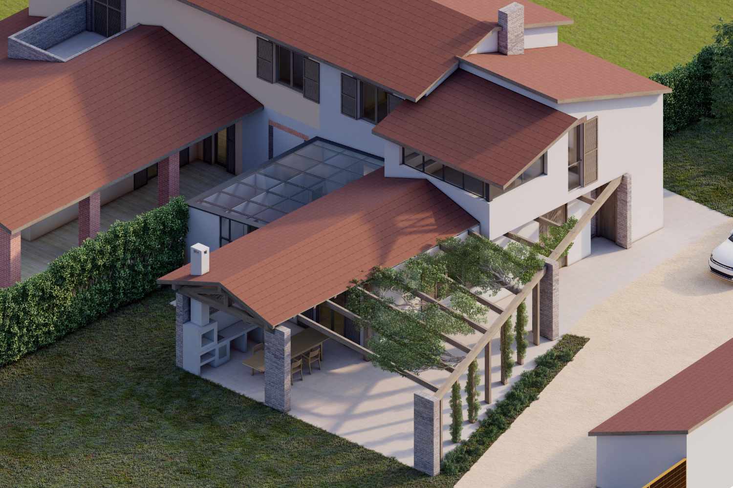 Recupero e ridestinazione di casa unifamiliare