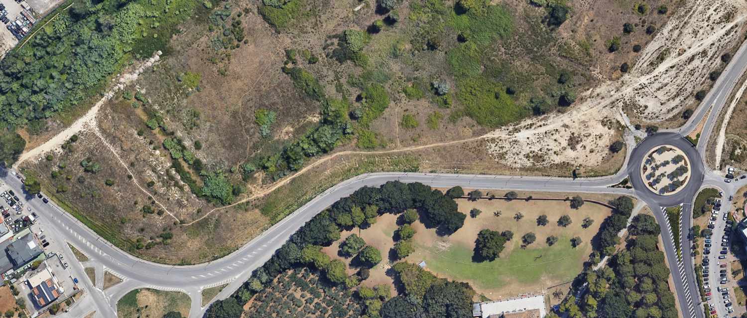 area di progetto del palazzo dello sport di Spoltore (PE)