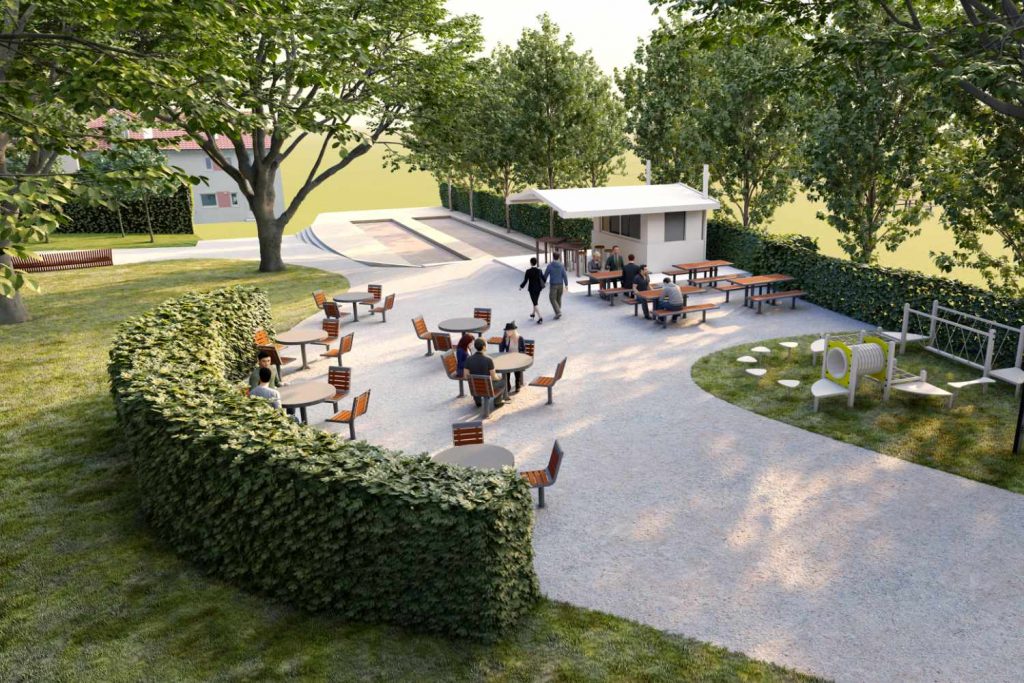 Giardino storico di Palazzo Vaglinani a Torrevecchia Teatina (CH) - progetto di recupero