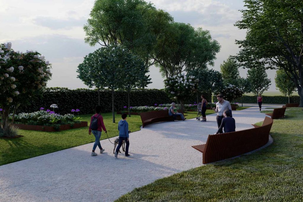 Giardino storico di Palazzo Vaglinani a Torrevecchia Teatina (CH) - progetto di recupero