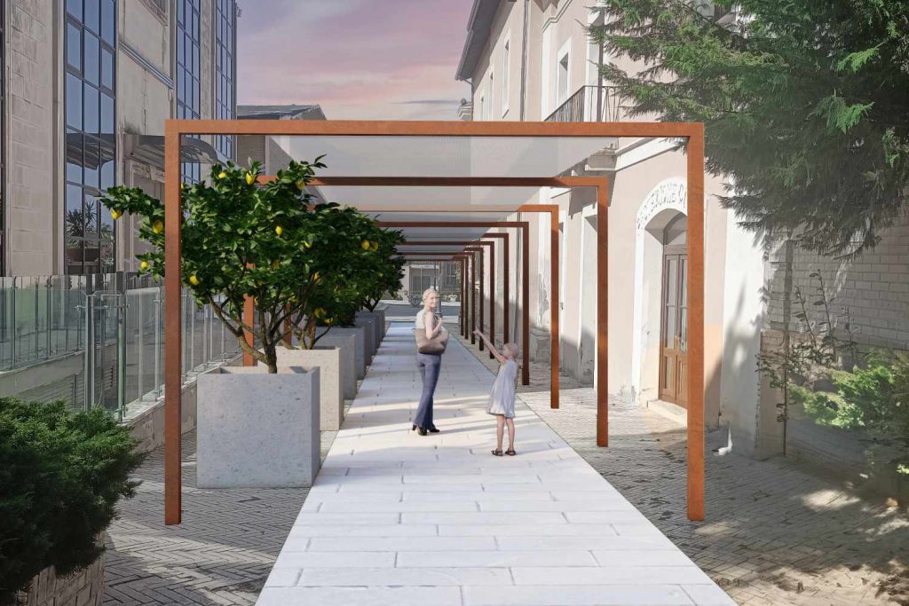 Giardino storico di Palazzo Vaglinani a Torrevecchia Teatina (CH) - progetto di recupero