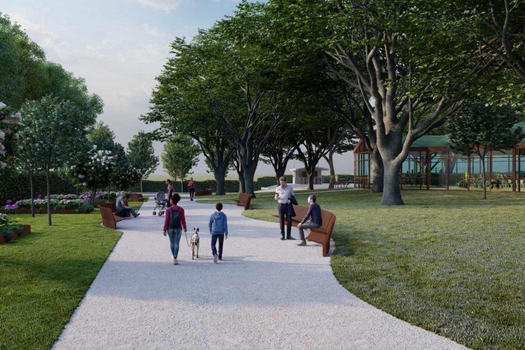 Giardino storico di Palazzo Vaglinani a Torrevecchia Teatina (CH) - progetto di recupero