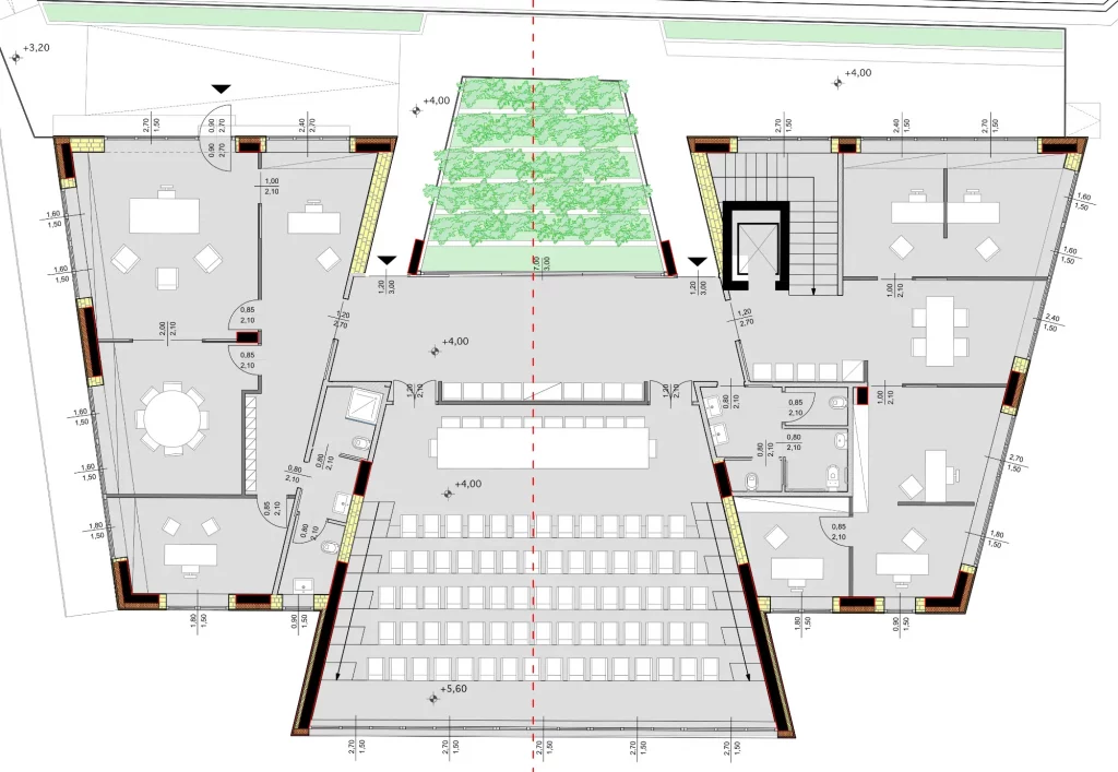 Progetto del nuovo Municipio di Miglianico (CH)
